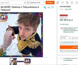 Najciekawsze aukcje gwiazd dla WOŚP. Sprawdź, co można wylicytować