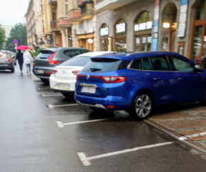 Parkowanie na alei Jana Pawła II