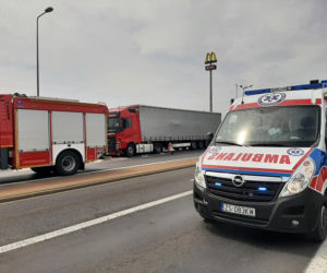 Wypadek na DK 10 w Nakle nad Notecią! Jedna osoba poszkodowana [ZDJĘCIA]