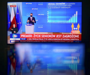 Konferencja prasowa premiera Mateusza Morawieckiego