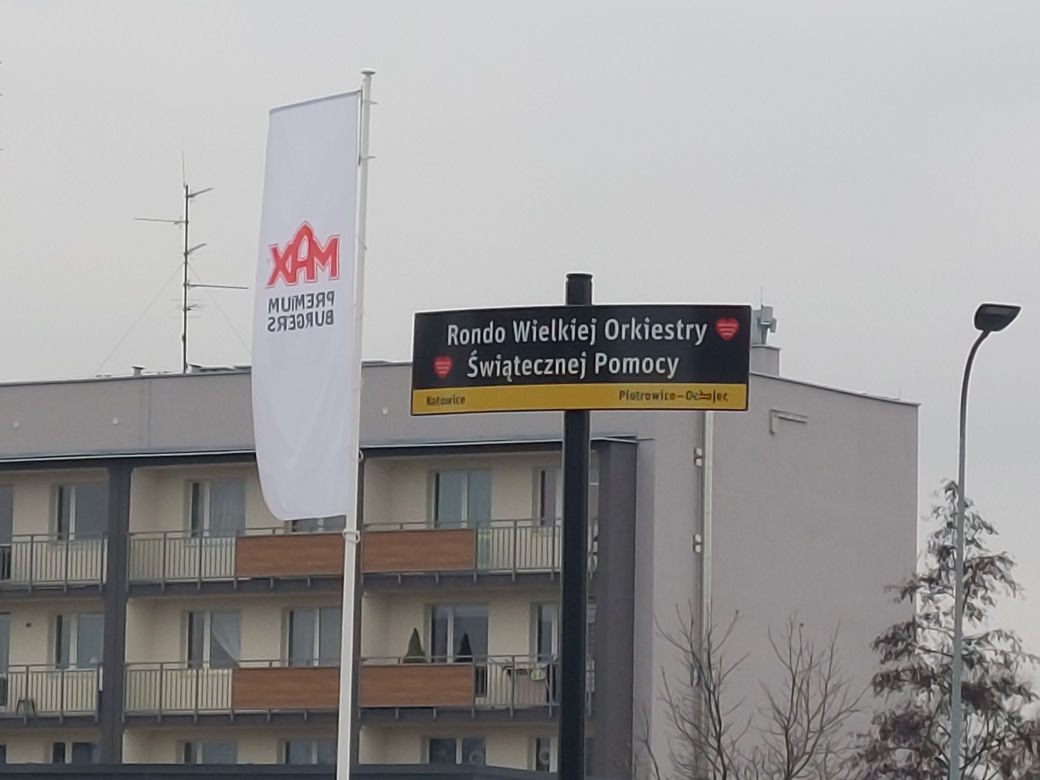 Rondo Wielkiej Orkiestry Świątecznej Pomocy w Katowicach