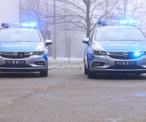 Lubelska policja w radiowozach Opel Astra Sports Tourer 1.6 Turbo