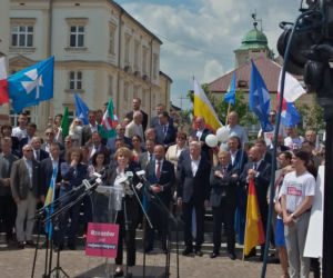Wybory w Rzeszowie. Konrad Fijołek ze wsparciem samorządowców z całej Polski [ZDJĘCIA]