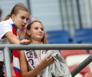 Górnik Zabrze - AS Monaco: Zdjęcia kibiców i zawodników z meczu eliminacji Ligi Konferencji