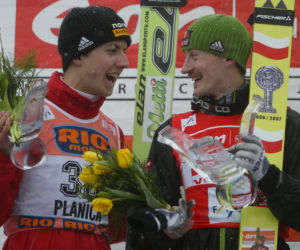 Simon Ammann i Adam Małysz