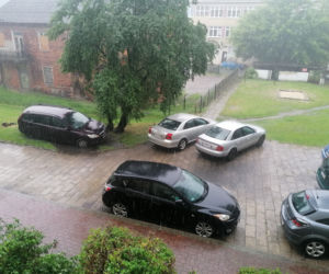 OGROMNA burza w Puławach