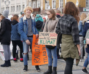 Białystok: Młodzieżowy Strajk Klimatyczny - Najpierw natura, potem matura