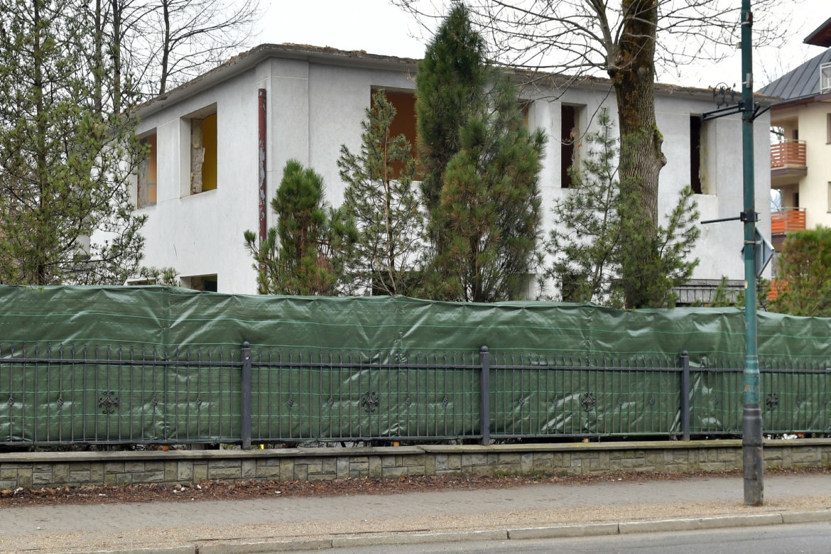 Dom w Zakopanem, w którym znaleziono zmumifikowane szczątki niemowlęcia