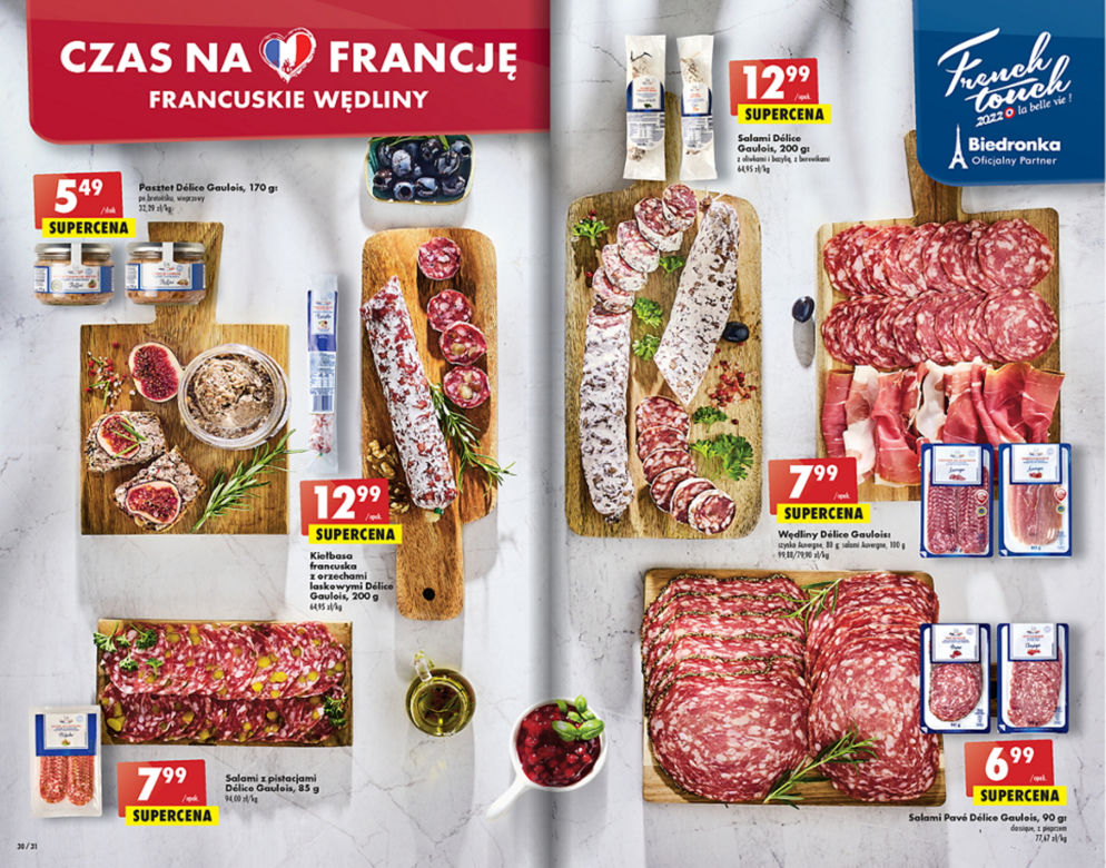 Fracuskie przysmaki w Biedronce