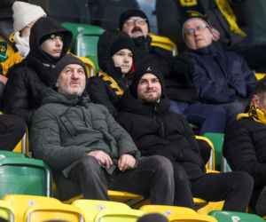 GKS Katowice - Widzew Łódź, zdjęcia kibiców z meczu 20. kolejki PKO BP Ekstraklasy