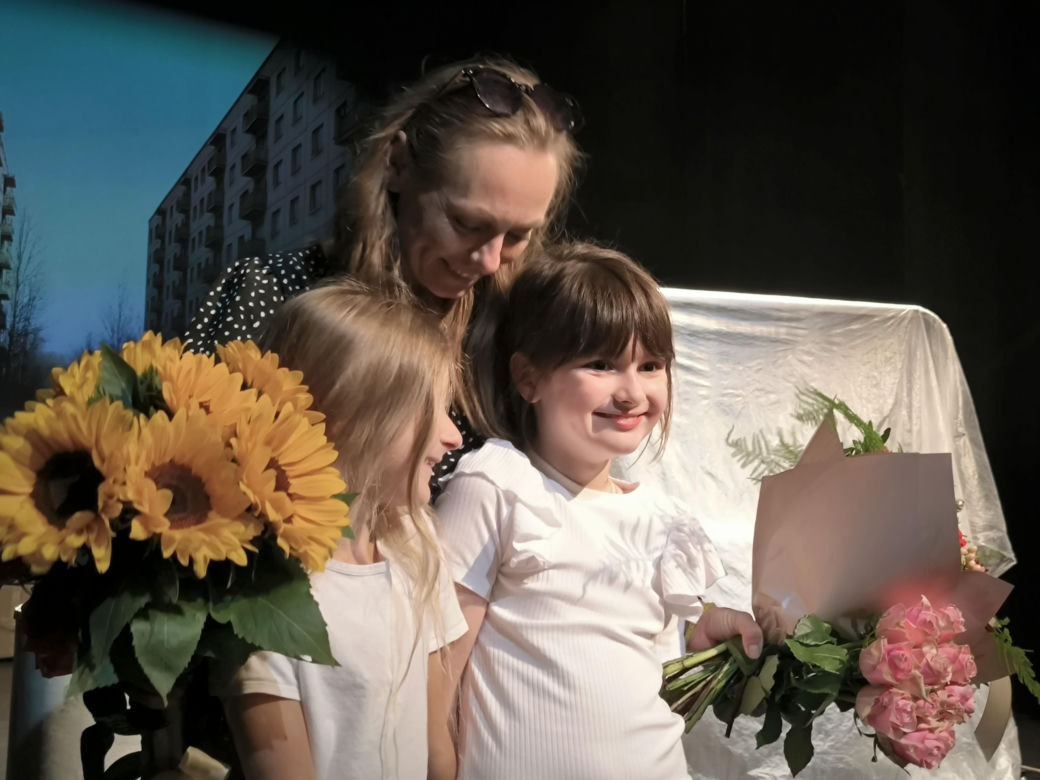 Spektakl na zakończenie warsztatów teatralnych w Teatrze Miejskim w Lesznie 