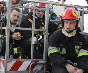 Strażacy 2 sezon. Rafał Borycki (Kuba Wesołowski), Wojtek Lewicki (Maciej Mikołajczyk), Staszek (Mateusz Banasiuk)