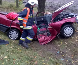 Koszmarny wypadek w Lipinie na Podkarpaciu