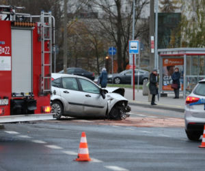 Wypadek na Gocławiu