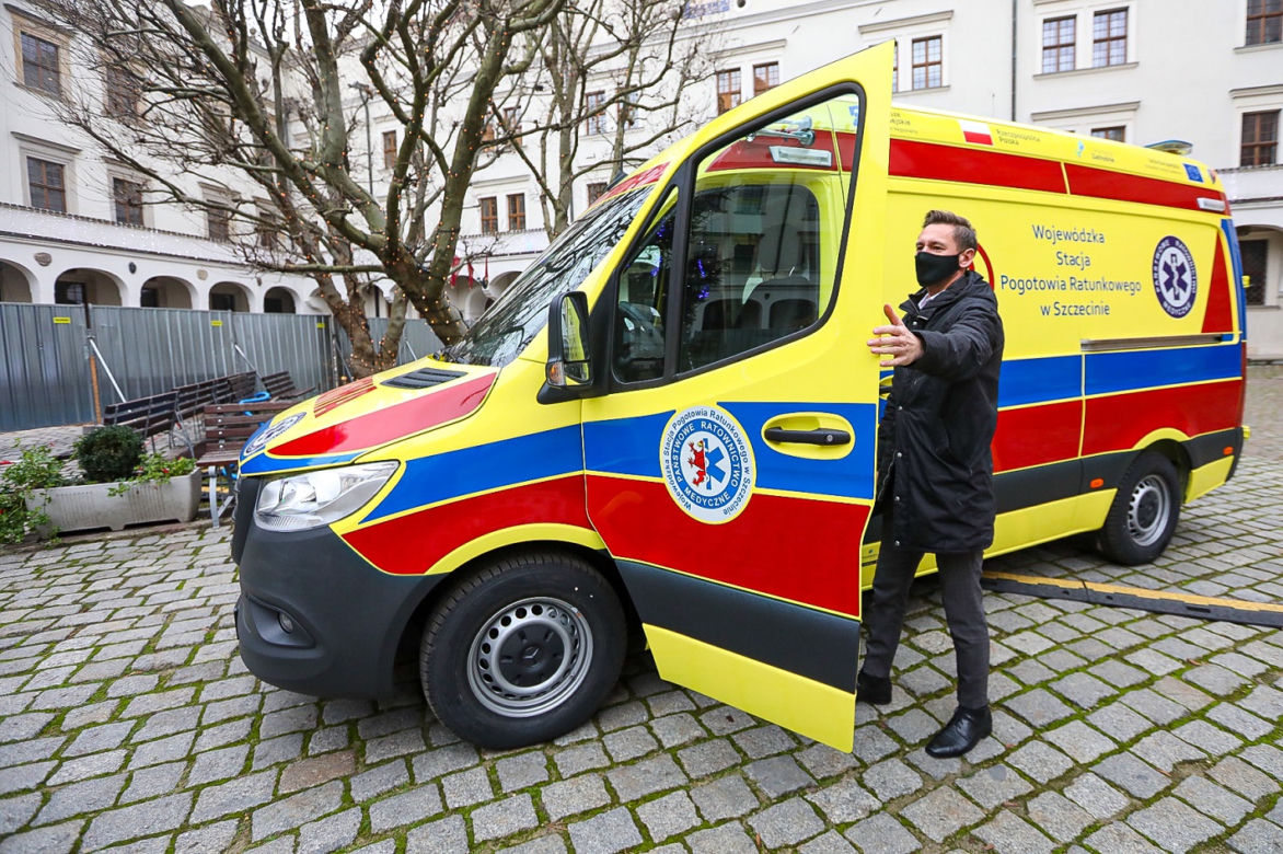 Pogotowie w Zachodniopomorskiem ma 4 nowe karetki