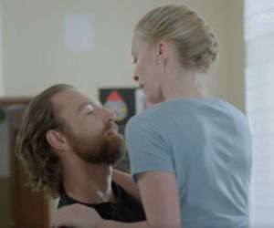 Remiza odc. 9. Robert (Ziemowit Wasielewski), Magda (Sylwia Drzycimska)