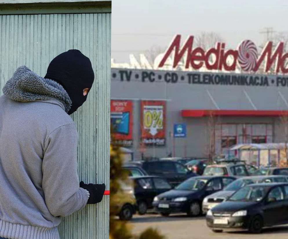 Rybnik: Włamanie do Media Markt. Straty sięgają miliona złotych! Złodzieje zrobili to samo, co cztery lata temu