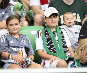 Legia Warszawa - Zagłębie Lubin: Zdjęcia kibiców