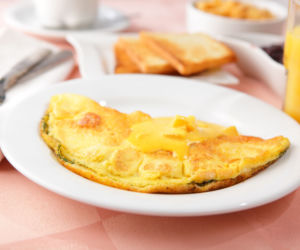 Frittata z pomidorami i mozzarelą