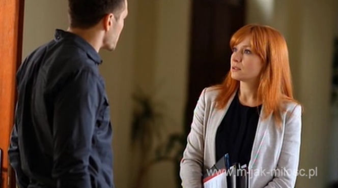 M jak miłość. Agnieszka (Magdalena Walach), Tomek (Andrzej Młynarczyk)