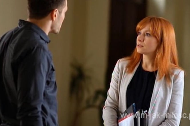 M jak miłość. Agnieszka (Magdalena Walach), Tomek (Andrzej Młynarczyk)