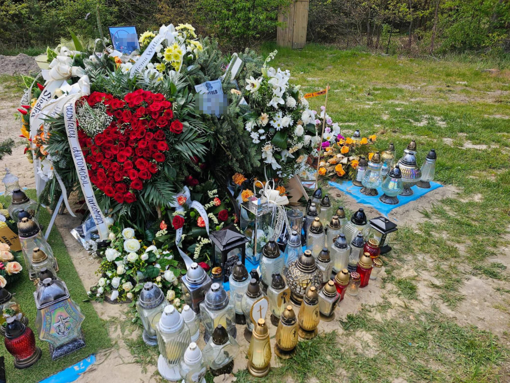 Wyjątkowe pożegnanie  Witka, który zginął na paralotni [GALERIA]