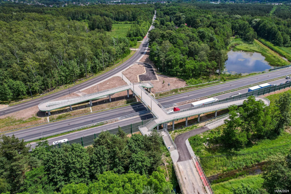 Tak wygląda zagłębiowska część nowej, ekspresowej S1 - czerwiec 2024