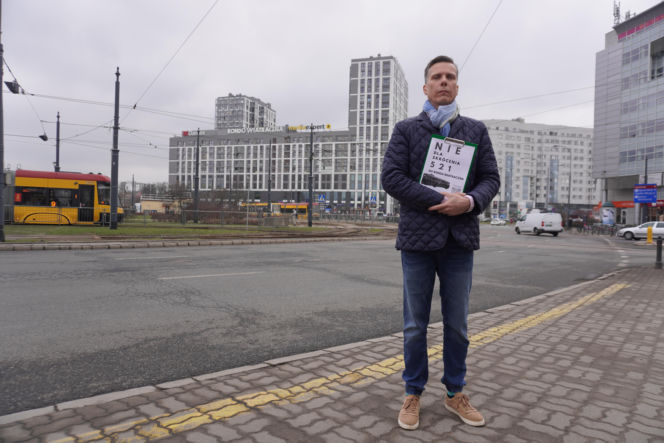 Autor petycji, pod którą podpisało się kilkuset mieszkańców Wawra - Mateusz Adamski