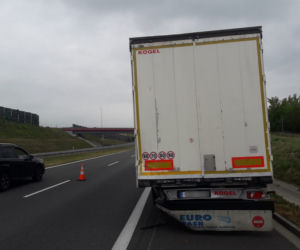 Groźny wypadek na A1! Półroczne dziecko w ciężkim stanie