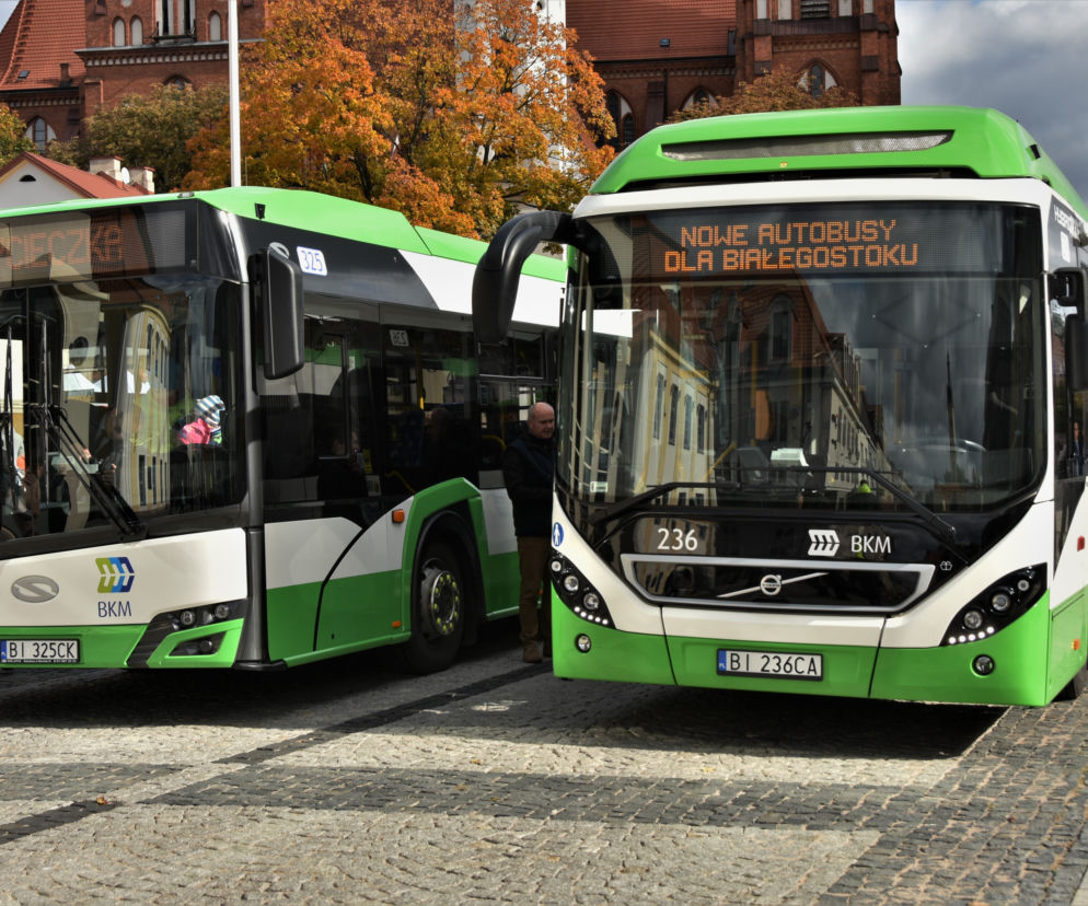 Nowe autobusy w Białymstoku. Są nowoczesne i bardziej przyjazne środowisku