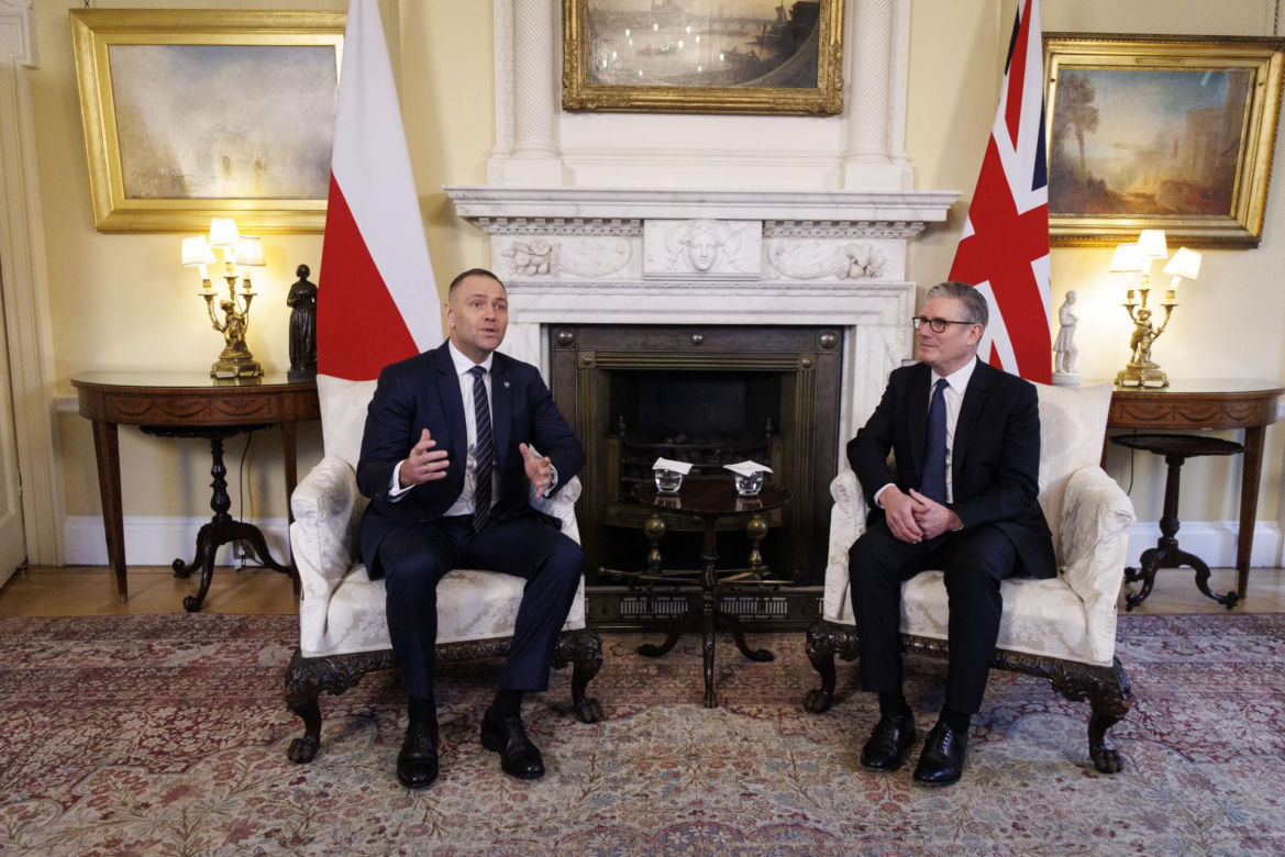 Karol Nawrocki, Keir Starmer