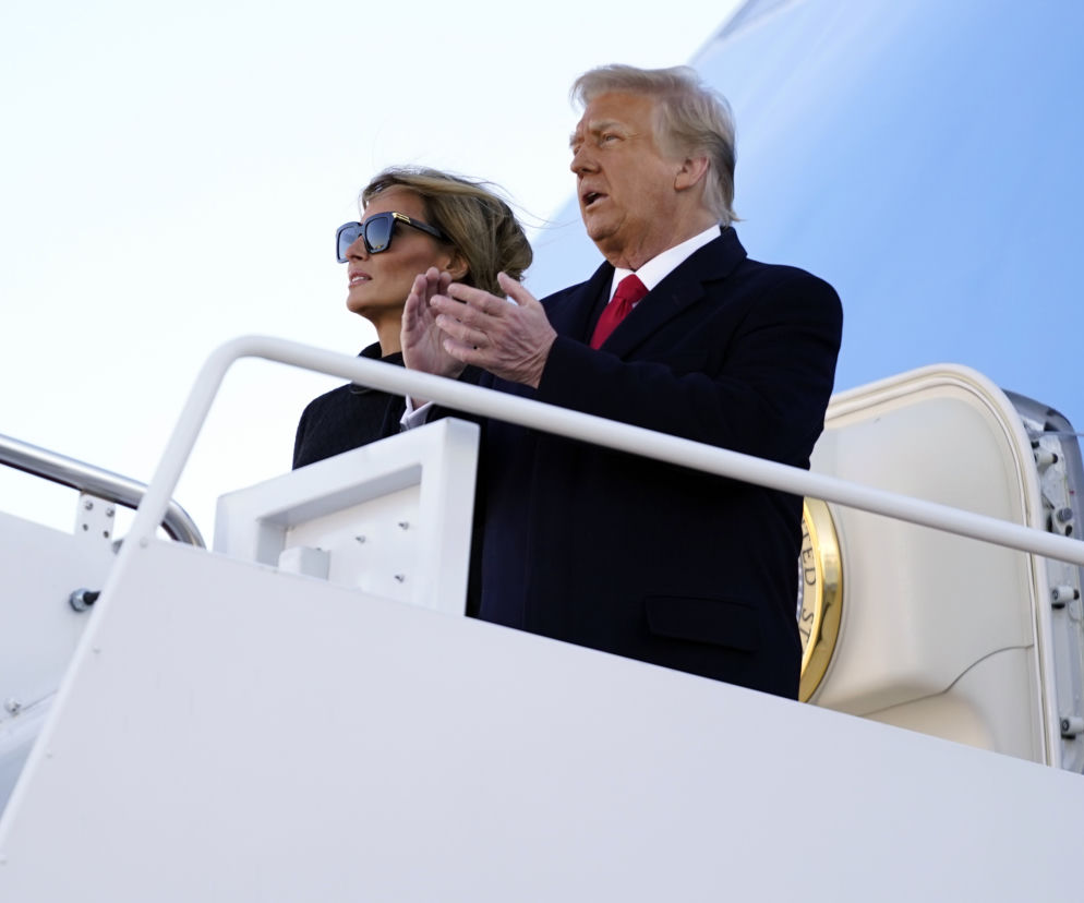 Donald Trump opuścił Biały Dom