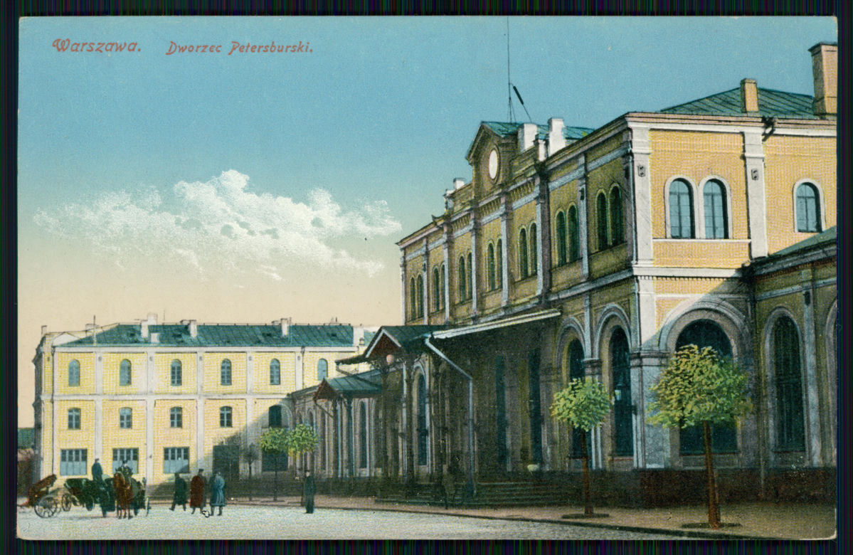 Dworzec Petersburski w Warszawie (po 1906 r.)