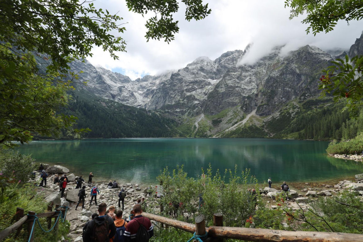 Śnieg w Tatrach w sierpniu