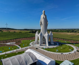 Poświęcenie pomnika Matki Boskiej w Konotopiu
