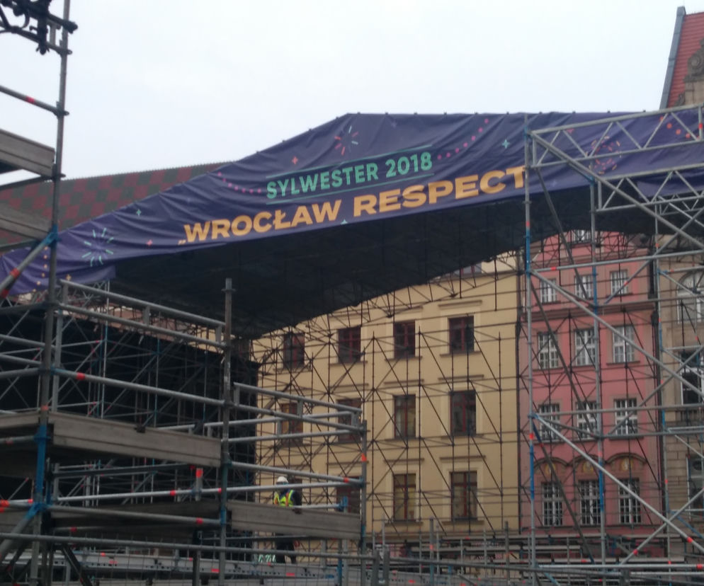Sylwestrowa scena we Wrocławiu