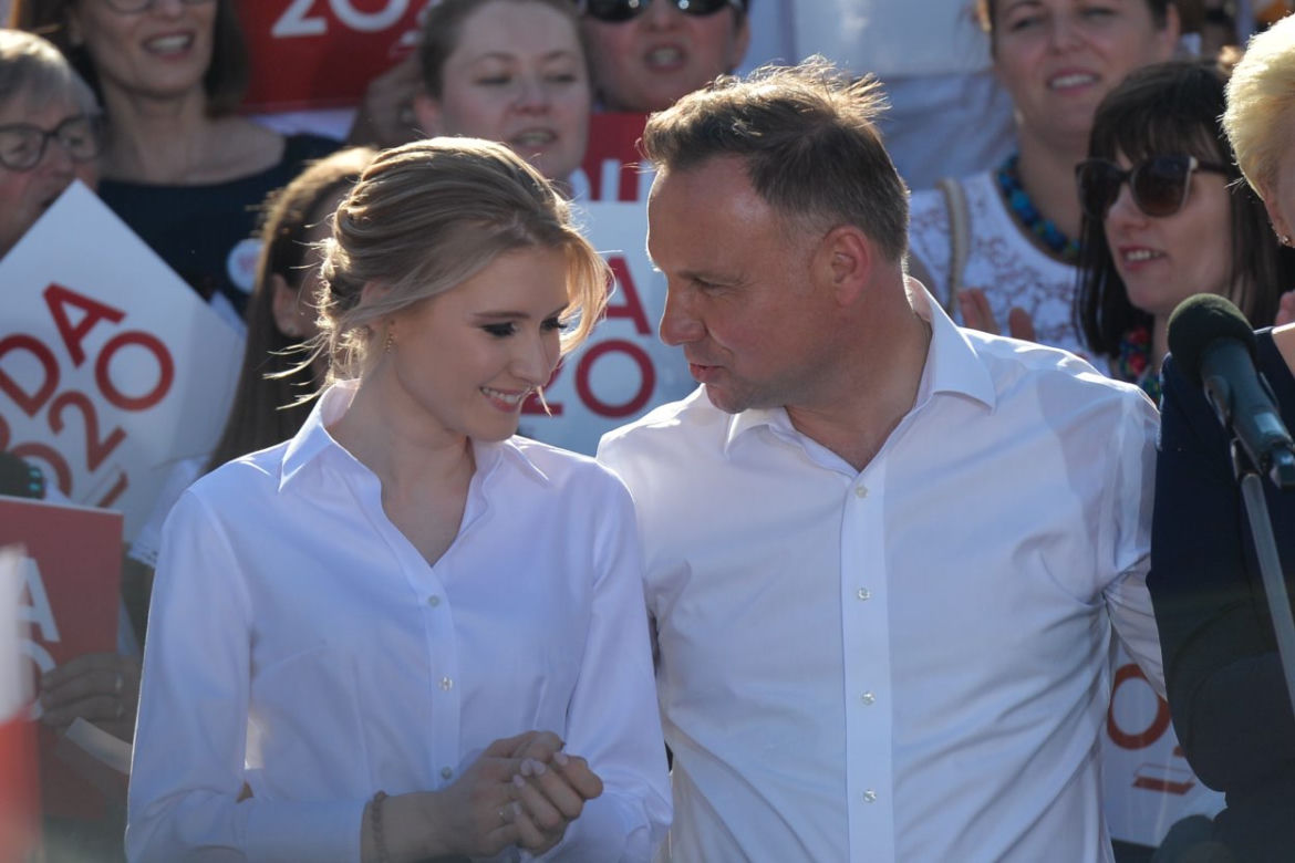 Andrzej i Kinga Duda