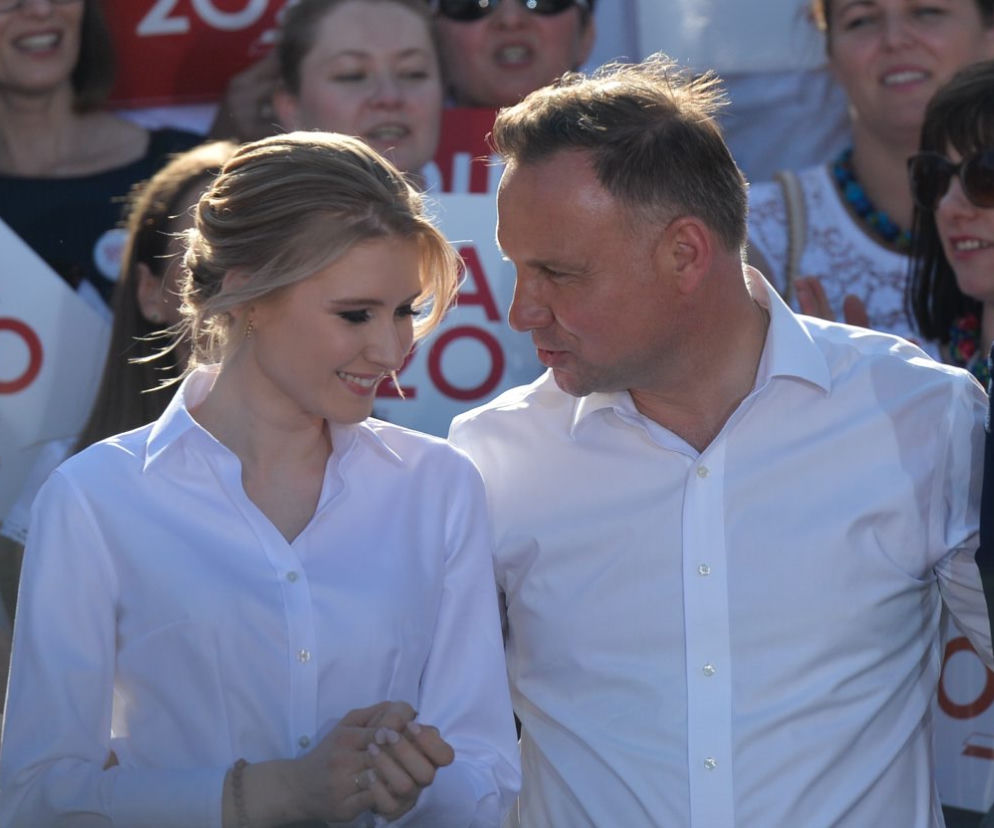 Andrzej i Kinga Duda