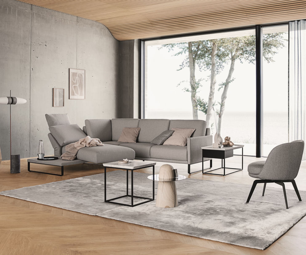Sofa Cara, RolfBenz, Aksonometria