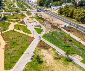 Park nad Południową Obwodnicą Warszawy w Warszawie