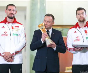 Siatkarze u prezydenta