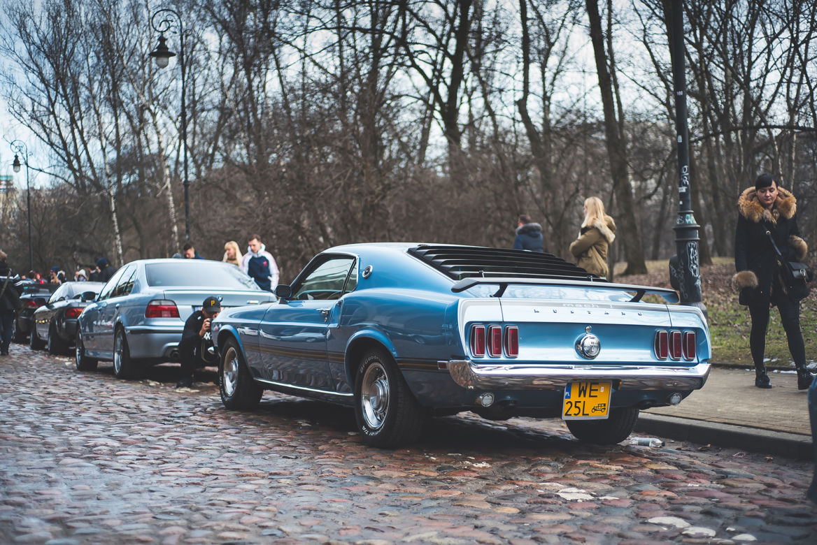 Spotkanie grupy Youngtimer Warsaw na Powiślu
