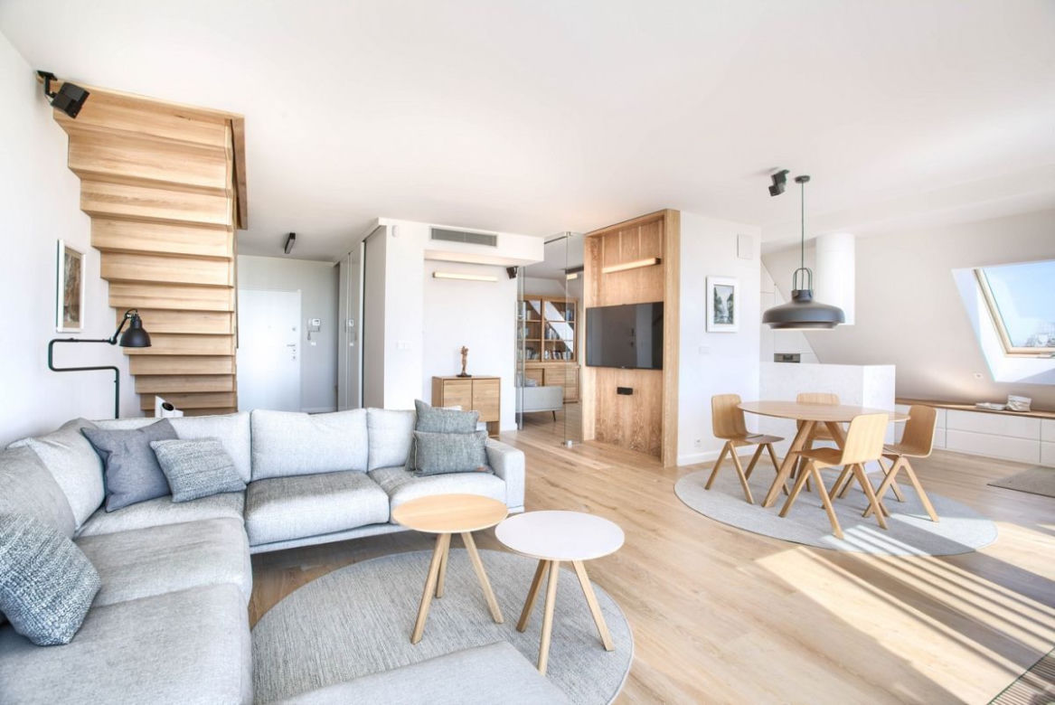 Apartament na poddaszu
