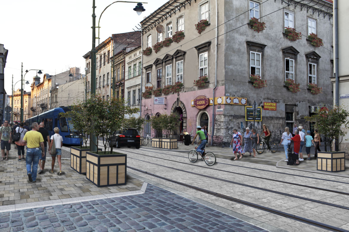Kraków: Przebudowa torowiska na Krakowskiej coraz bliżej. Zobacz WIZUALIZACJE!