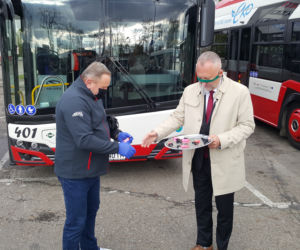 Prezentacja autobusów na gaz