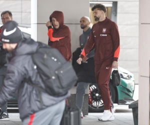 Reprezentacja Polski przed meczem ze Szwecją