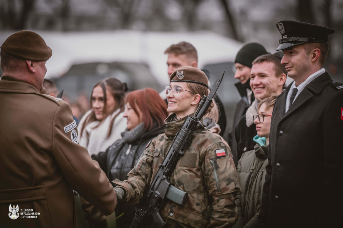 Nowi terytorialsi złożyli wojskową przysięgę