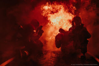 Po ugaszeniu pożaru domu w miejscowości Waliska, znaleziono ciało