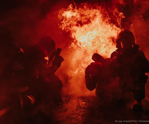Pożar mieszkania w Wodzisławiu. Zginęła jedna osoba