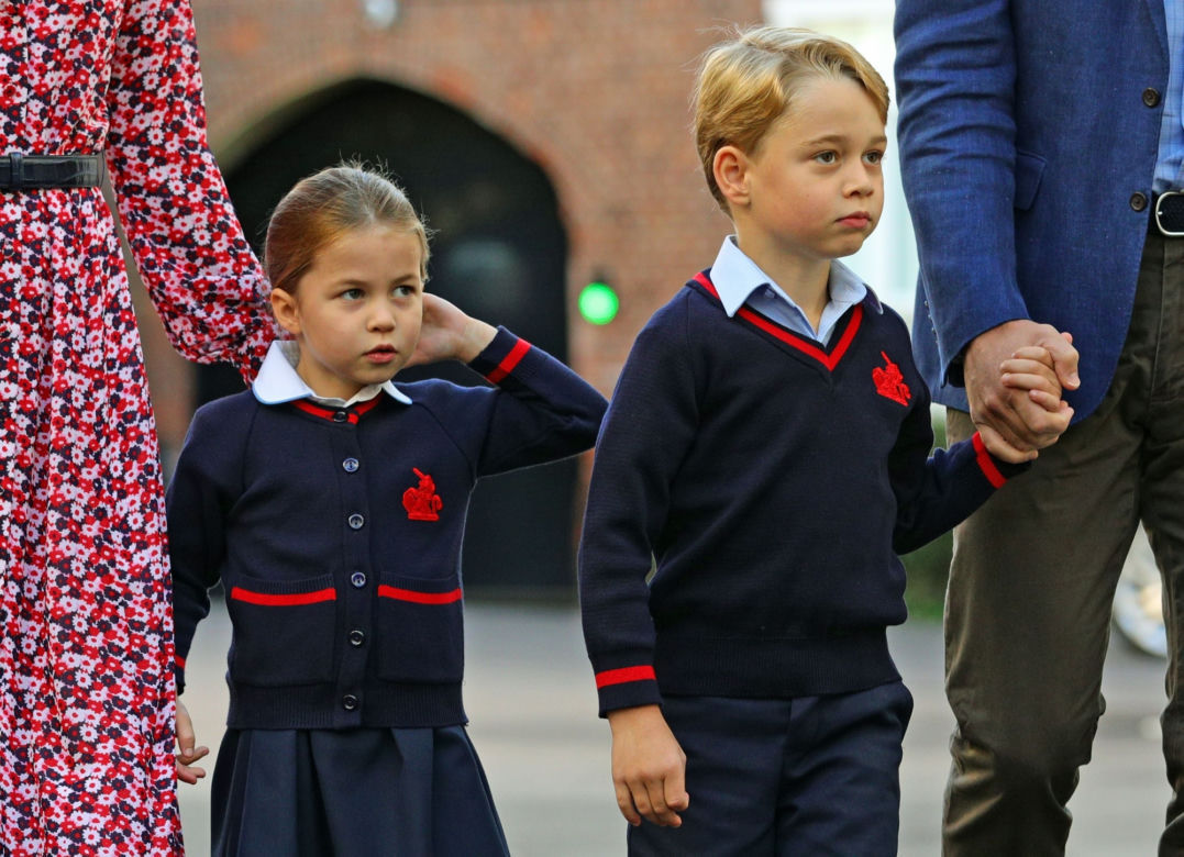 Księżńiczka Charlotte - pierwszy dzień w szkole